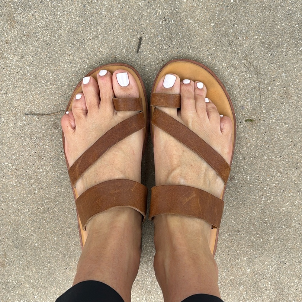Brown sandals